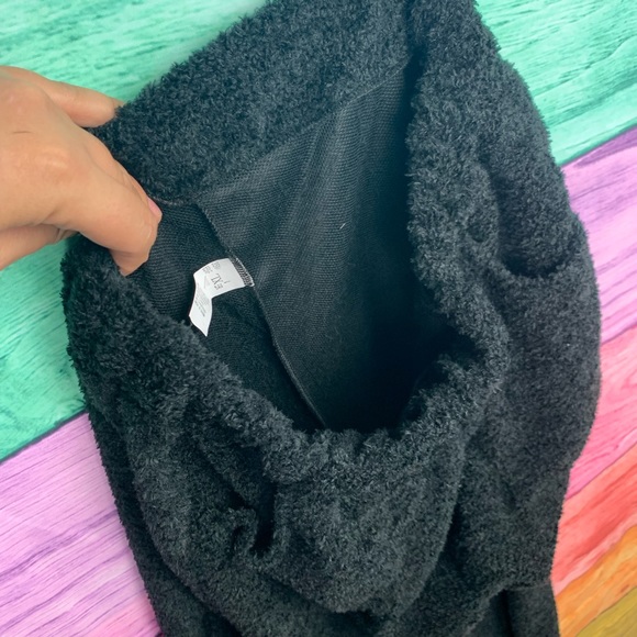 🖤LAST ONE!!🖤Coord Set black 3 piece long cardigan, crop top & leggings NWOT - Picture 3 of 14